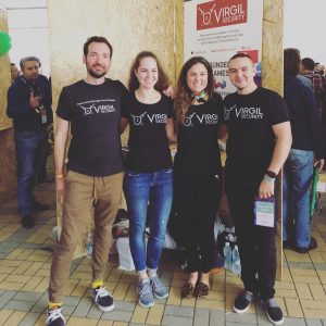 The Virgil World Tour team at Webit Festival in Sofia